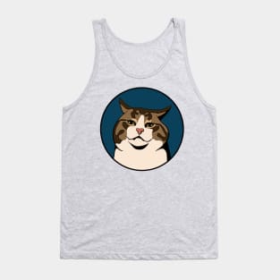 Disappointed Cat - Funny Animal Design Tank Top